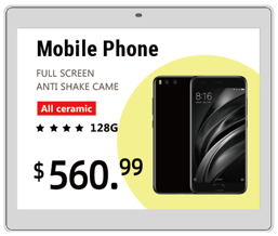 5.83 inch  Electronic Price Tag