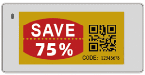 2.66 inch  Electronic Price Tag